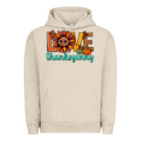 Pigment French Oak love thanksgiving bbs Urban Hoodie - BundleAndBundleShop