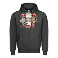 Charcoal Heather baseball abuela Zipper Hoodie - RacoonDesign