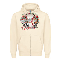 Sandshell baseball abuela Zipper Hoodie - RacoonDesign