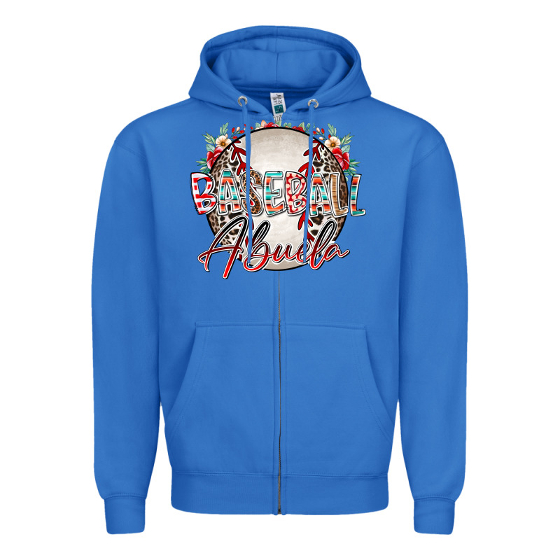 Baseball Abuela Zipper Hoodie by RacoonDesign | Teevron