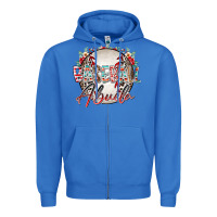True Royal baseball abuela Zipper Hoodie - RacoonDesign