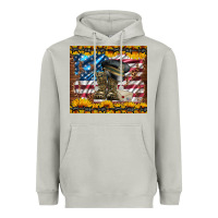 Westerm Usa Army Boots Heavyweight Hoodie | Teevron