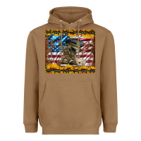 Toasted Coconut westerm usa army boots Heavyweight Hoodie - Artiststas