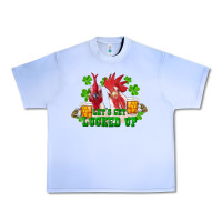 Grape Ice st. patrick's day roosters let's get lucked up Urban Heavy Tee - RanaPortraitStore