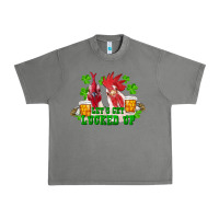Tornado st. patrick's day roosters let's get lucked up Urban Heavy Tee - RanaPortraitStore