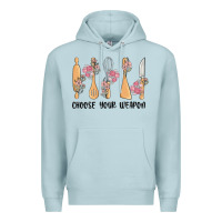 Blue Mist choose your weapon Premium Hoodie - MaliasSmallBusiness