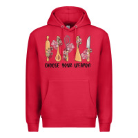 Cardinal choose your weapon Premium Hoodie - MaliasSmallBusiness