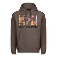 Coffee choose your weapon Premium Hoodie - MaliasSmallBusiness