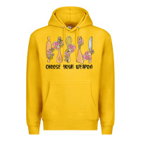 Lemon choose your weapon Premium Hoodie - MaliasSmallBusiness