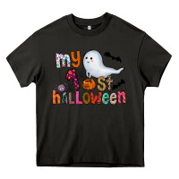 Asphalt My 1st Halloween Heavy Core Tee - CowhideDigitalArt
