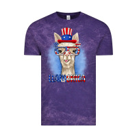 Cloud Purple llamerica Vintage Tee - RanaPortraitStore