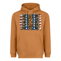 Meerkat usa army pattern brushstroke Heavyweight Hoodie - Artiststas