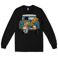 Black pumpkin truck Long Sleeve Tee - RanaPortraitStore