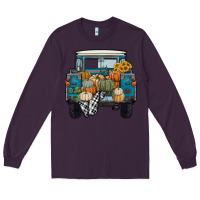 Plum pumpkin truck Long Sleeve Tee - RanaPortraitStore