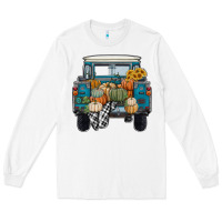 White pumpkin truck Long Sleeve Tee - RanaPortraitStore