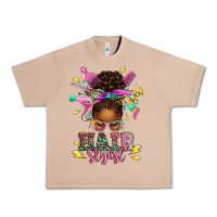 Burro hair stylist afro messy bun Urban Heavy Tee - texasbilliewilder