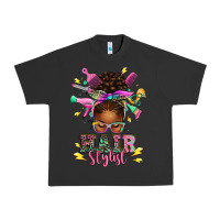 Pigment Black hair stylist afro messy bun Urban Heavy Tee - texasbilliewilder