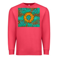 Cardinal Sunflower Gemstone Leopard Premium Sweatshirt - Artiststas