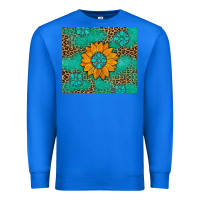 True Royal Sunflower Gemstone Leopard Premium Sweatshirt - Artiststas