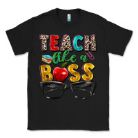Black teach like a boss Classic Tee - Zillion Design Studio
