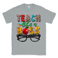Heather Grey teach like a boss Classic Tee - Zillion Design Studio