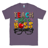 Lavender teach like a boss Classic Tee - Zillion Design Studio