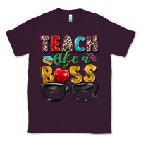 Plum teach like a boss Classic Tee - Zillion Design Studio