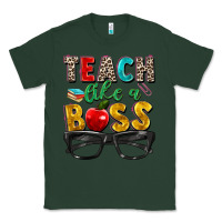 Sports Green teach like a boss Classic Tee - Zillion Design Studio