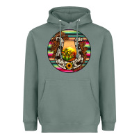 Sage horseshoe circle Heavyweight Hoodie - JahusDesignShop