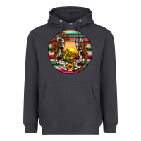 Smoke horseshoe circle Heavyweight Hoodie - JahusDesignShop
