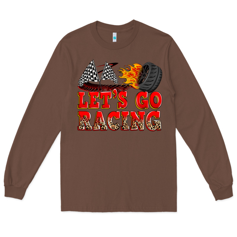 Let's Go Racing Long Sleeve Tee by Zillion Design Studio | Teevron