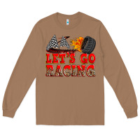 Toasted Coconut let's go racing Long Sleeve Tee - Zillion Design Studio