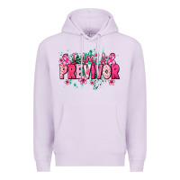 Lilac I am a previvor Premium Hoodie - NancyCooperArtShop