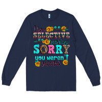 Navy i have selective hearing sorry you weren't selecte Long Sleeve Tee - Zillion Design Studio