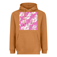 Meerkat floral school seamless pattern Heavyweight Hoodie - BundleAndBundleShop