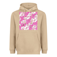 Mushroom floral school seamless pattern Heavyweight Hoodie - BundleAndBundleShop