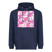 Navy floral school seamless pattern Heavyweight Hoodie - BundleAndBundleShop