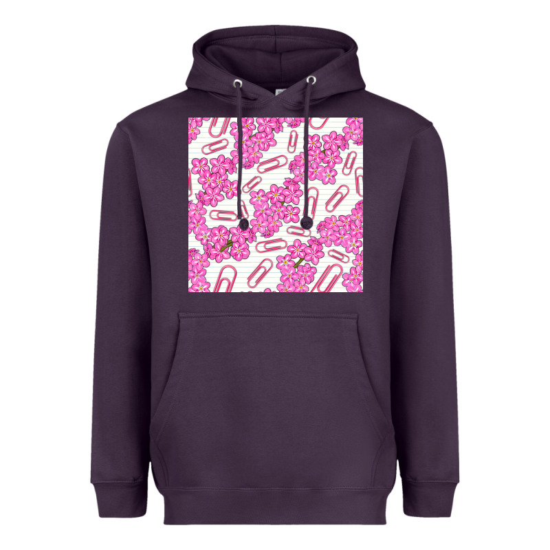 Floral School Seamless Pattern Heavyweight Hoodie by BundleAndBundleShop | Teevron