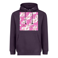 Plum floral school seamless pattern Heavyweight Hoodie - BundleAndBundleShop