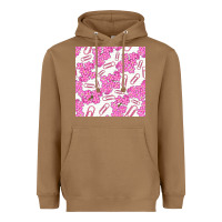 Toasted Coconut floral school seamless pattern Heavyweight Hoodie - BundleAndBundleShop
