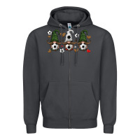 Smoke soccer gnome Zipper Hoodie - HRA Design Shop