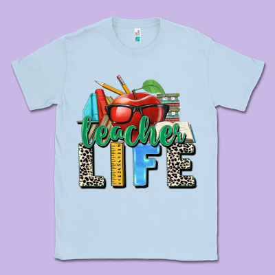 Teacher Life Classic Tee Designed By Zillion Design Studio