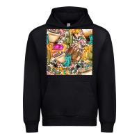 Black western cowgirl coffee cup with cowhide seamless pattern bbs Urban Hoodie - BundleAndBundleShop