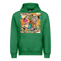 Emerald western cowgirl coffee cup with cowhide seamless pattern bbs Urban Hoodie - BundleAndBundleShop