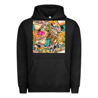Pigment Black western cowgirl coffee cup with cowhide seamless pattern bbs Urban Hoodie - BundleAndBundleShop