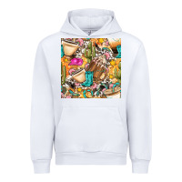 White western cowgirl coffee cup with cowhide seamless pattern bbs Urban Hoodie - BundleAndBundleShop