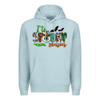 Blue Mist it's spooky season Premium Hoodie - NancyCooperArtShop