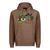 Chestnut it's spooky season Premium Hoodie - NancyCooperArtShop