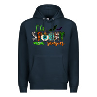 Navy it's spooky season Premium Hoodie - NancyCooperArtShop