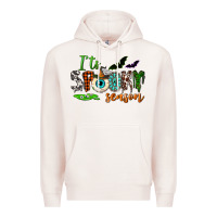 Pale Pink it's spooky season Premium Hoodie - NancyCooperArtShop